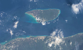 cozumel from Space